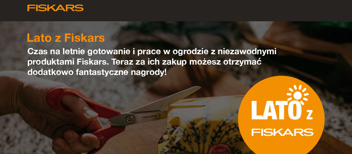 Lato z FISKARS