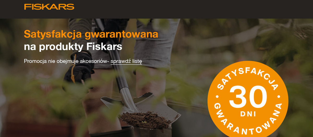 FISKARS- Satysfakcja Gwarantowana
